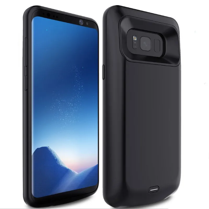 Power Case for samsung galaxy S phone case for samsung galaxy S Battery Charger Cases For Samsung galaxy S8 S8 Plus Power Case Ultra Thin Power Bank Backup External Battery Charging Case (1)
