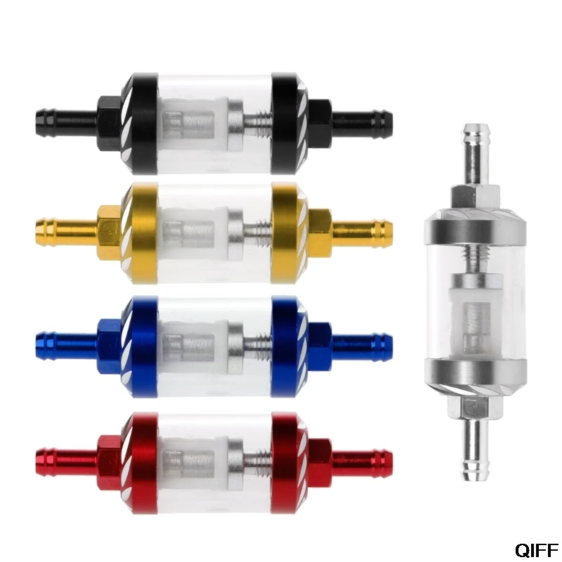

Wholesale CNC 8mm Gas Fuel Filter Scooter Universal Aluminum Clear-View For Motor Dirt/pit May06