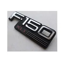 2PCSXABS Plástico F150 F-150 F150XLT F-150XLT Embleme Crachá Emblema Etiqueta Do Carro Emblema Sem 2 Pontas