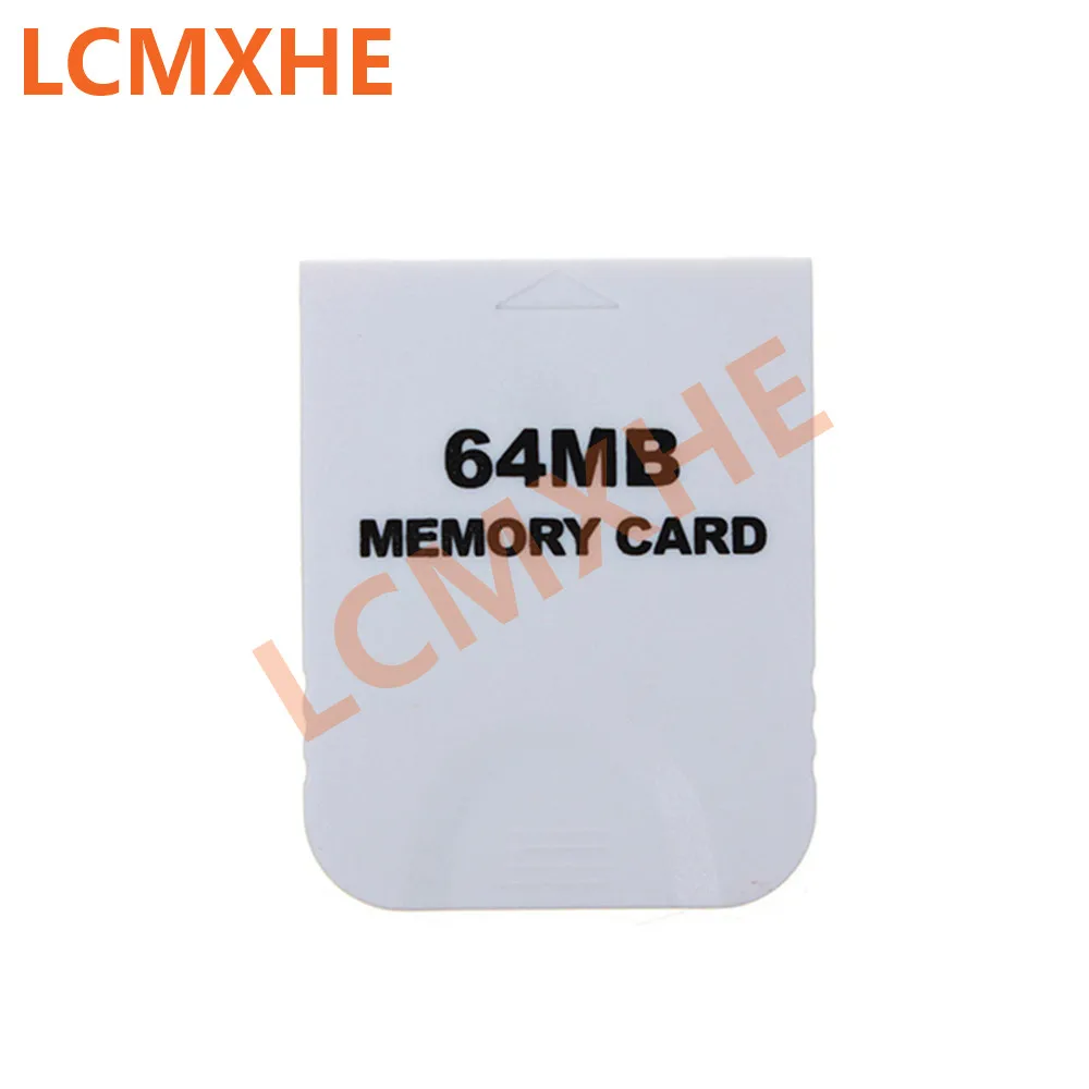 (110pc) 64MB White Memory Card compatible for Wii for GC Gamecube Console Save Game Data Stick