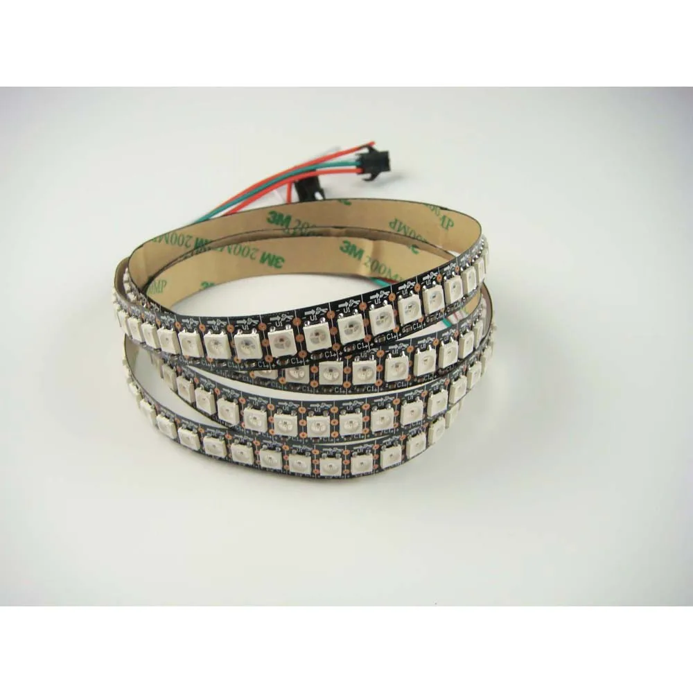 1 м 144 светодиодный s WS2812B светодисветодиодный s/M 5050 RGB Чип WS2811 IC цифровая