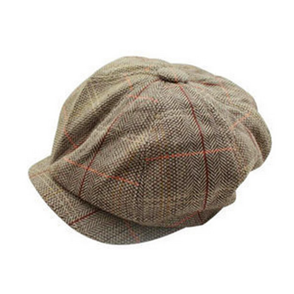 Men Women Newsboy Driving Flat Gatsby Tweed Sun Hat Country Beret Baker Cap Painter caps Octagonal Fashion New