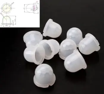 

20PCS Infrared Sensor 8308-4 mini White Fresnel Lens body pyroelectric PIR
