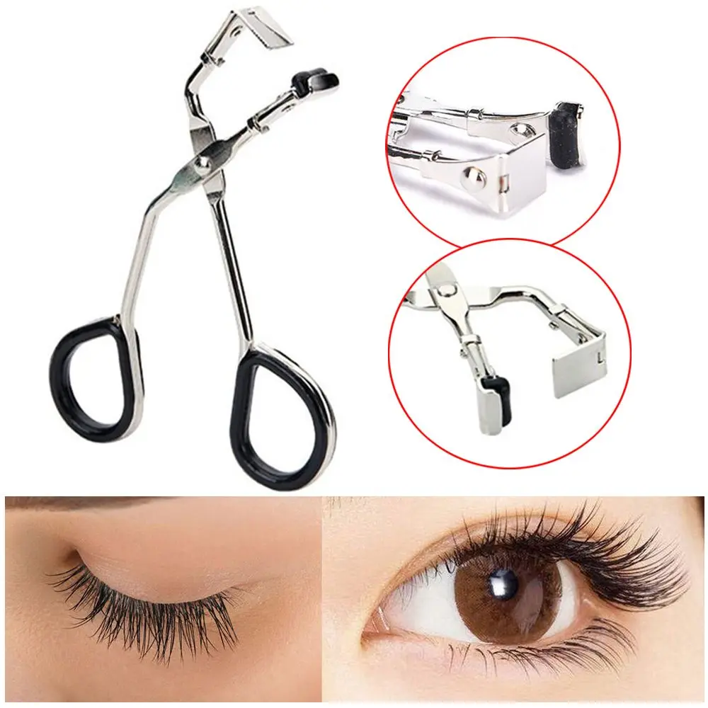 

Women Eyelashes Curlers Nature Curl Steel False Eyelashes Pro Handle Eye Lashes Curling Clip Beauty Makeup Cosmetic Makeup Tools