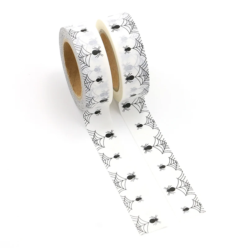 

1X Spider Web Halloween 2018 Washi Tape Set Card making stationery