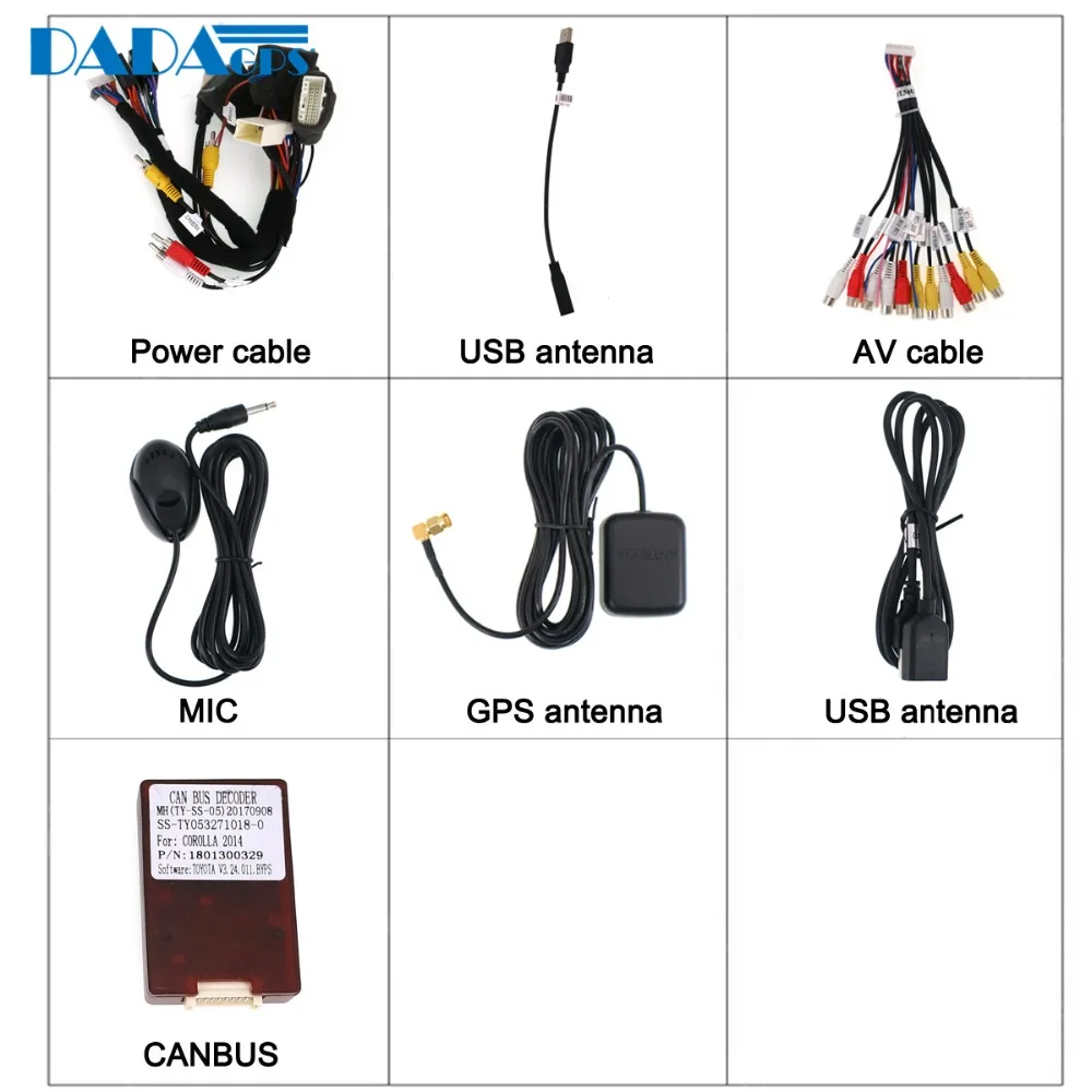 Cheap Newest Android 9.0 4+32GB Car Radio Multimedia DVD Player For Toyota Auris 2013 2014 2015 GPS Map Navigation Stereo Auto Radio 13