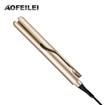 Professional Electric Straightening Iron&Curling Iron Hair Curler 2 in 1 Hair Straightener Flat Irons Ceramic Styling Tools mini hair straightening irons pink ceramic straightener corrugate curling iron styling tools hair curler