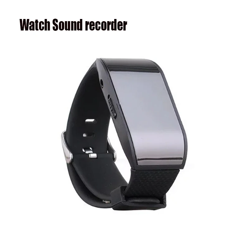 wrist watch with camera and voice recorder