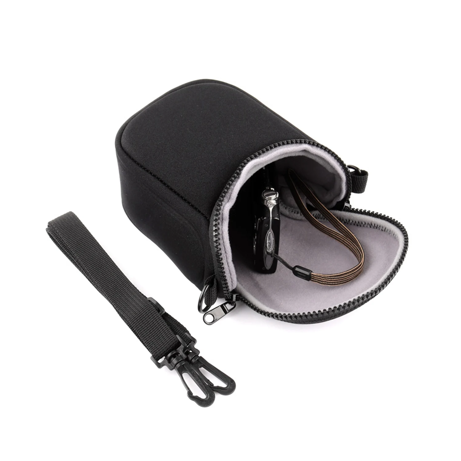 Водонепроницаемый мягкая сумка для камеры чехол с ремешком для цифровой однообъективной зеркальной камеры Canon Eos M100 M50 M10 M6 M5 M3 M2 G1Xiii G1Xii Sx530 Sx540 Sx430 и Панас