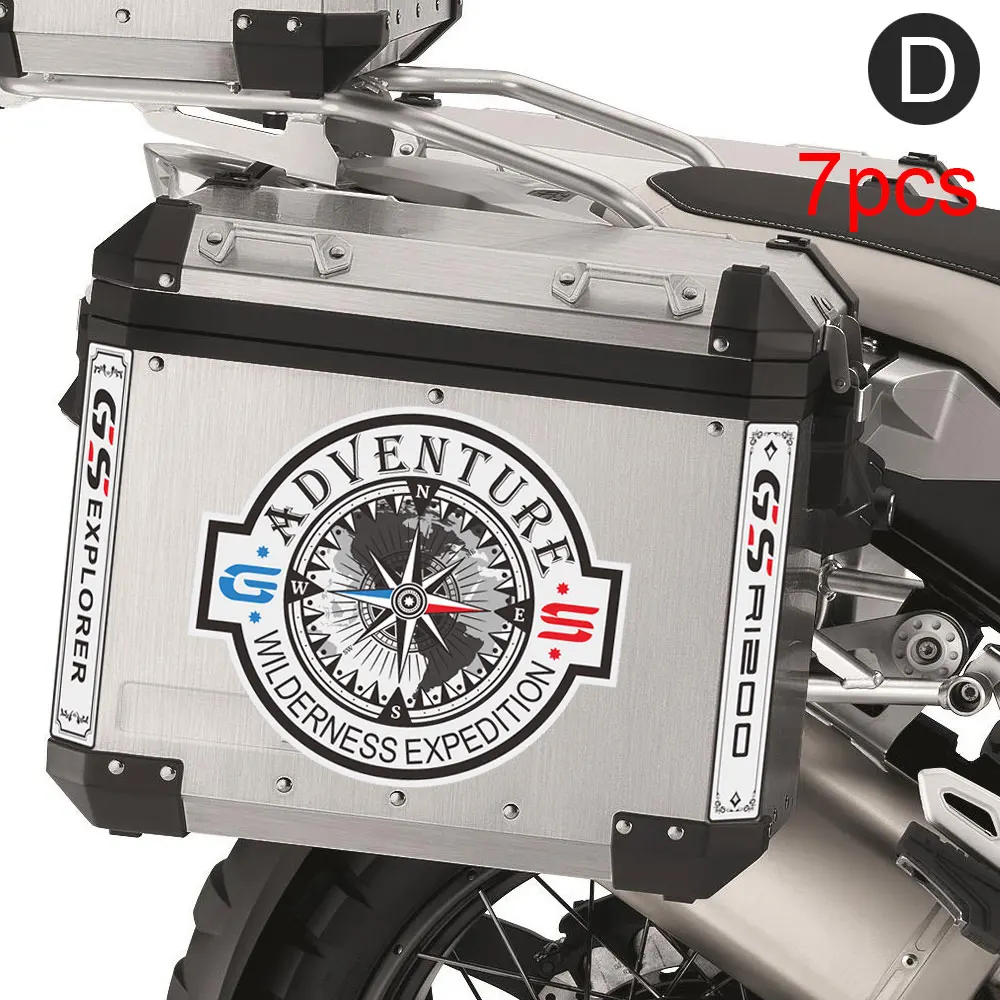 

2019 High Quality Rear Box Luggage Reflective Decorated Decal Sticker fits For BMW R1200GS GS Motorcycle R1200GS Adventure