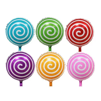 

50pcs 18inch Lollipop Balloons Sweet Candy Balloon Bithday Party Baby Shower Balloons Wedding Party Decorations Party Supplies