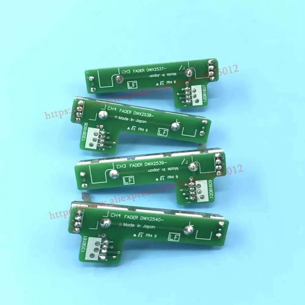 

4pcs/lots replace DWX2537 DWX2538 DWX2539 DWX2540 FADER for CH1 CH2 CH3 CH4 FIT PIONEER DJM 800 each model one pcs