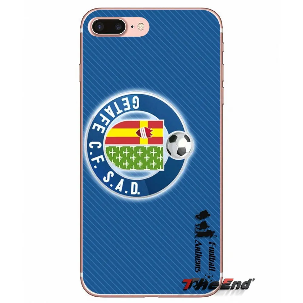 Getafe FC Soccer Football team logo Silicone Case Covers For Huawei P