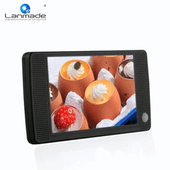 

7 Inches small LCD screen indoor supermarket high quality PIR motion sensor mini LCD display