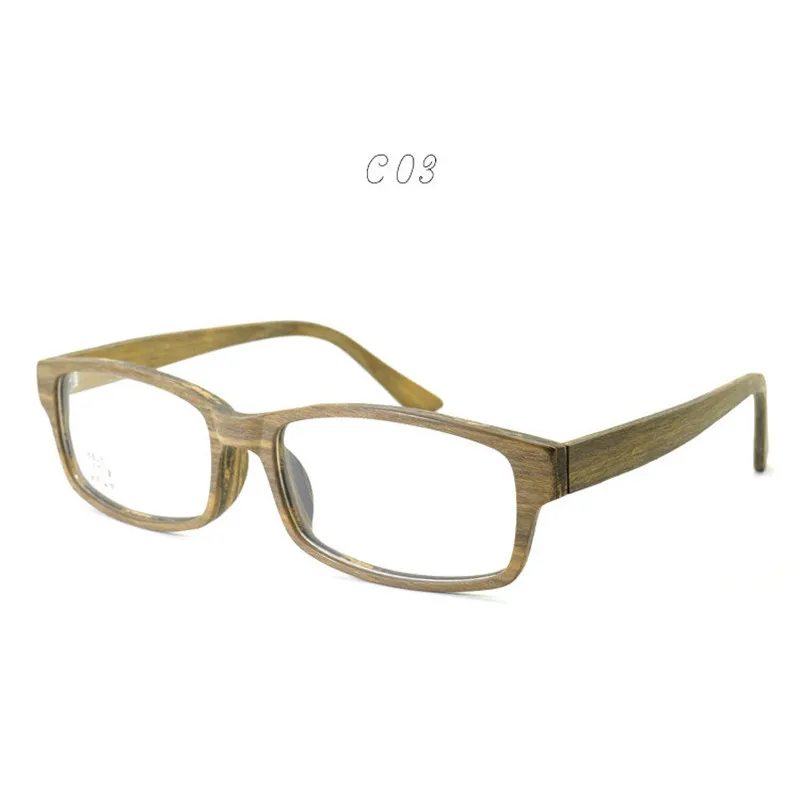 MINCL Элитный бренд очки Рамки прозрачные линзы Для мужчин оптический компьютер близорукость очки деревянная рамка мужской рецепту с коробкой FML