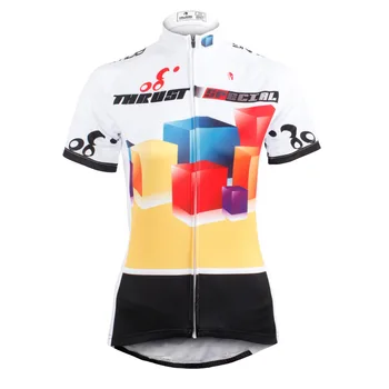 

New Free Shipping Women Box Short Sleeve Cycling Jerseys Polyester Breathable Bike / Bicycle Shirts Multicolor Cycling Clothing