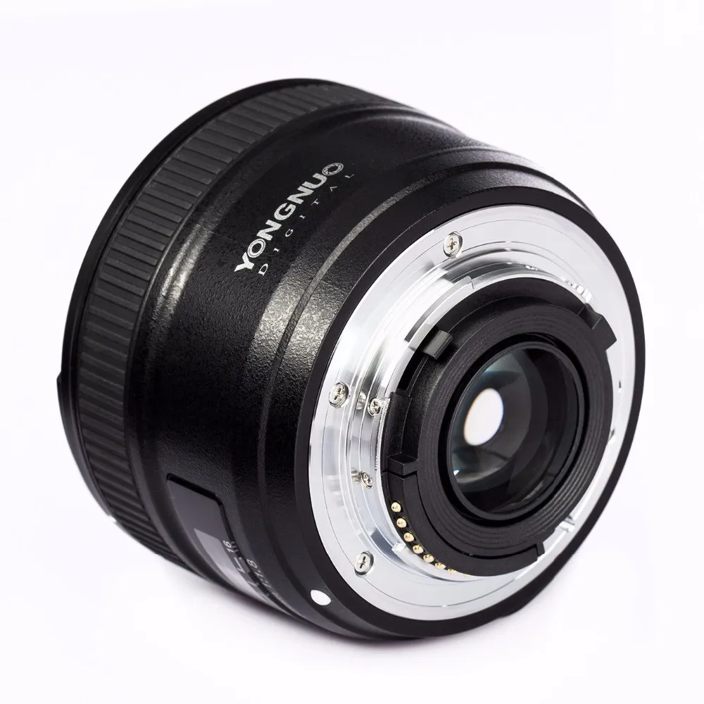 Объектив YONGNUO YN 50 мм YN50mm F1.8 с большой апертурой и автофокусом для цифровых зеркальных камер Nikon D800 D300 D700 D3200 D3300 D5100 D5200 D5300