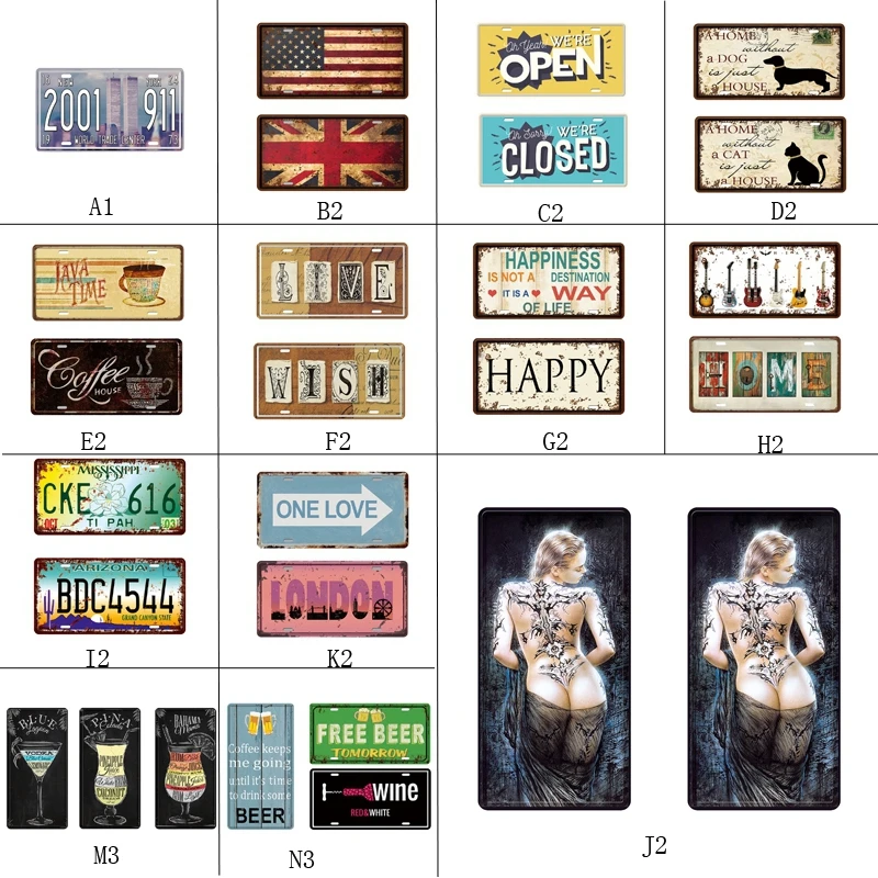 

Wine/Whiskey/Beer/Cocktail Vintage Home Decor Tin Sign 15*30cm Sign Bar/Pub/Garage Wall Decor Metal Plaque Posterjjps