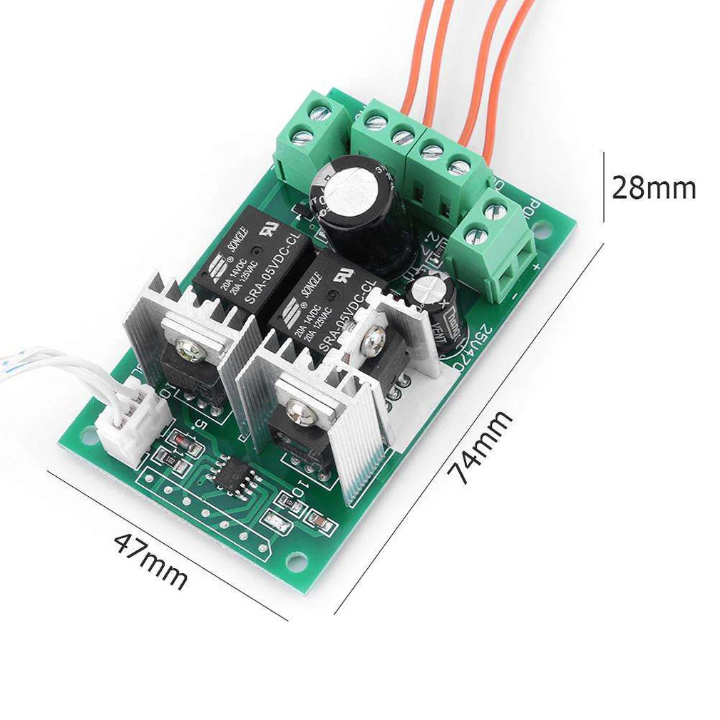 DC5-30V 10A PWM контроллер двигателя постоянного тока 6 в, 12 В, 24 В постоянного тока, вперед назад регулятора