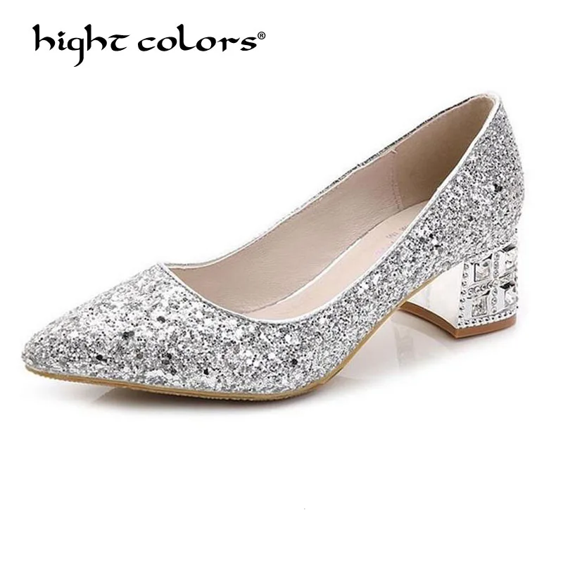 Or on red Bout Pompes Jbl321 purple De gray Carré Femmes Couleurs Gold Ruban Med Mariage Talons Marque Hight Slip Bling Pointu Mode Chaussures Femme silver zxZIwn