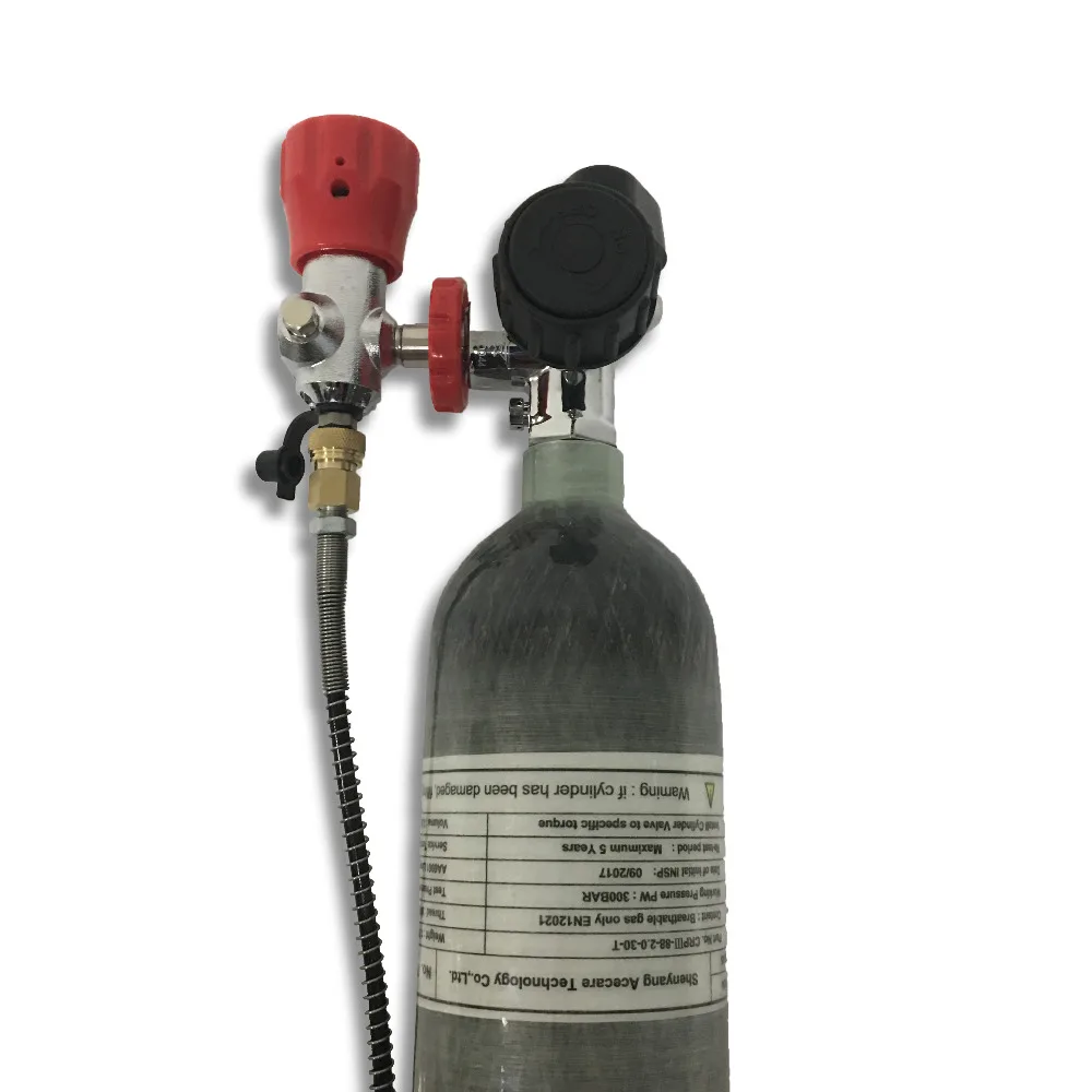 AC102201 Paintball Cylinder 2L 300bAR 4500psi Carbon Fiber Pcp Air Rifle Tank Diving Bottle Buy China Direct Acecare