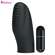 Silicone Sleeve Finger Dildo Vibrator for Women Sex Toys G spot Stimulator Clitoris Massager Female Masturbation