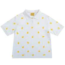 Модная новая дизайнерская женская футболка с отложным воротником и коротким рукавом, Женская белая футболка, топы с коротким рукавом и рисунком