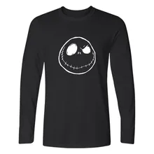 The Nightmare Before Christmas T-shirt Many Funny Style Top Brand Long Sleeve Tees Cospaly Casual Clothing