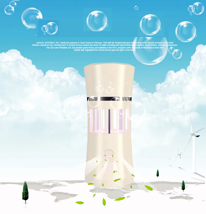 

Multifunctional Air freshener purifier +Humidifier for car home USB and Air Filter element Perfume LED nightlight