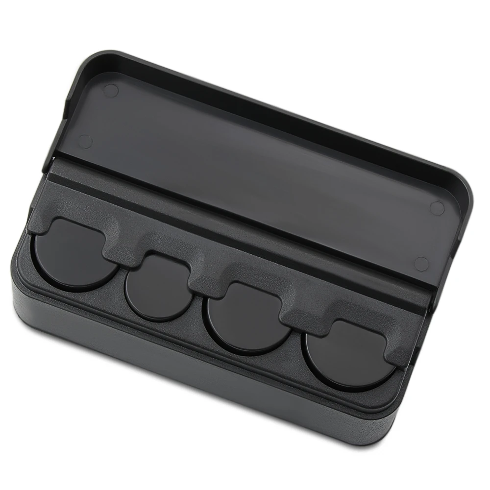 1Pcs Car Coins Case Storage Box Container for VW Polo Passat B5 B6 CC GOLF 4 5 6 Bora Tiguan Peugeot 307 206 308 407 Accessories |