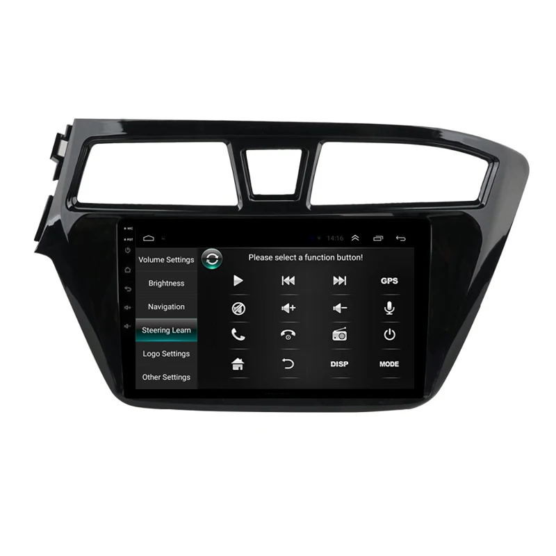 Perfect 9" Android 8.1 Car DVD Video Player GPS For HYUNDAI I20 2014 2015 2016 2017 2018 car radio stereo navigation bluetooth wifi 19