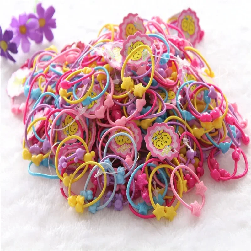 Buy Wholesale 50 Pcs Colorful Child Kids Hair Holders