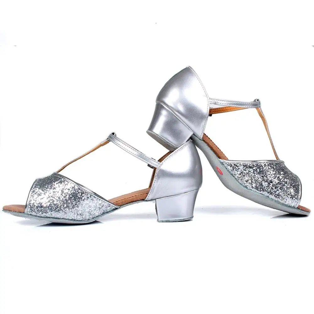 Туфли женские на каблуке 4 см/3 5 см для латиноамериканских танцев|dancing shoes for