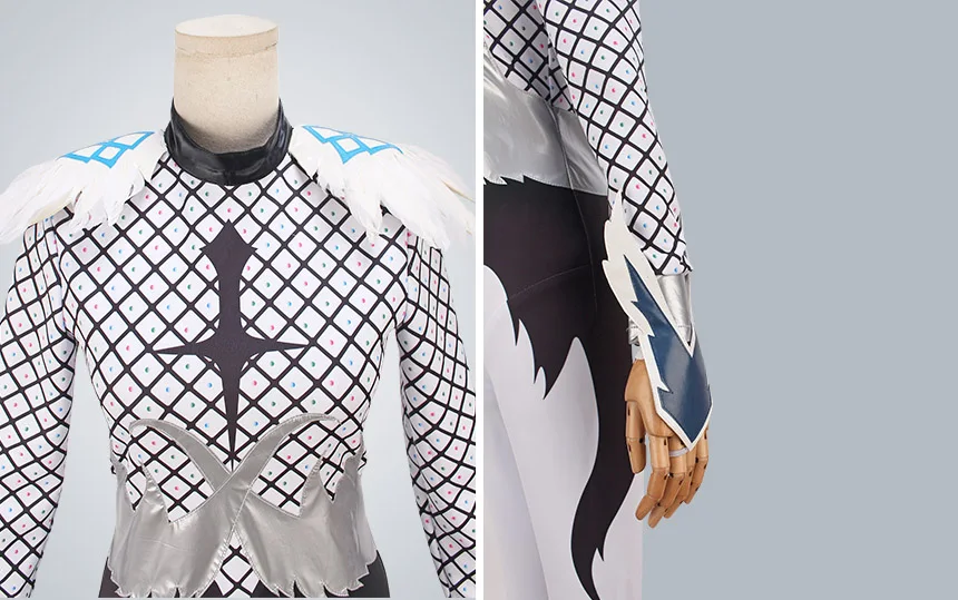COSPLAYONSEN YURI! На льду Yuri Plisetsky Agape белый костюм для костюмированной вечеринки полный