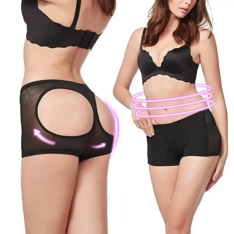 

Slimming Control Body Shaper High Waist Trainer Lace Chiffon Party Body Modeling Belt Corset Panties Women's Buttocks Shapewear