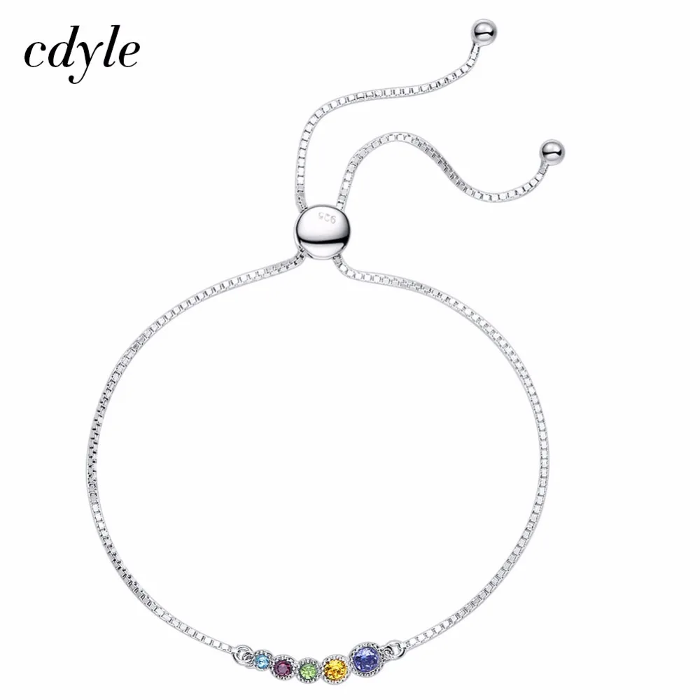 

Cdyle Crystals from Swarovski Bracelets Women Bracelet Fashion Jewelry Colorful Austrian Rhinestone Paved Elegant New