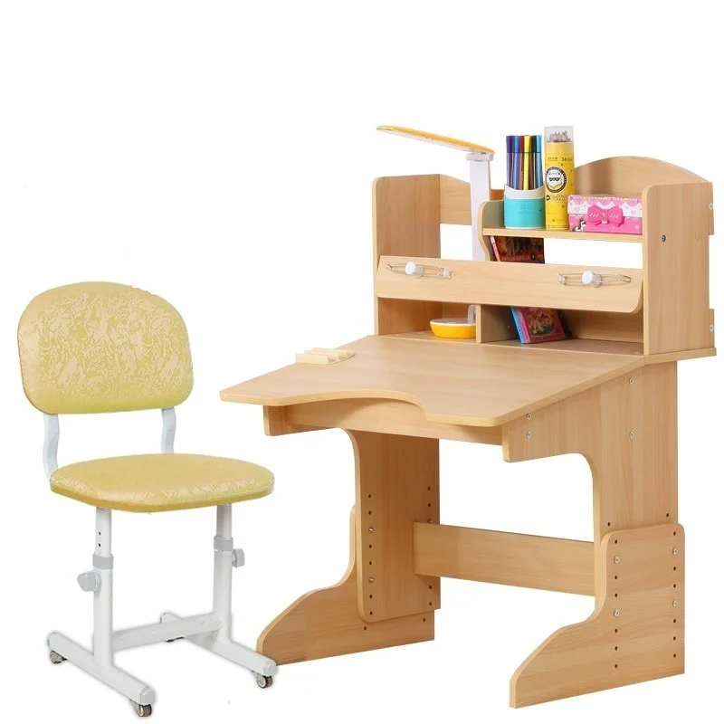 Belajar Tafel Estudiar Estudio Tisch Estudar Tableau Infantil Tavolino Bambini Wood Desk Mesa Enfant Escritorio Study Kids Table