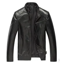 Продвижение натуральной кожи мужская верхняя одежда из натуральной овчины куртка кожаная мужская Весенняя кожаная одежда