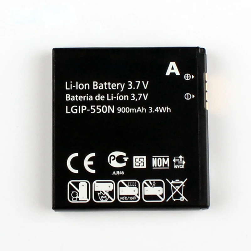 

Original High Capacity LGIP-550N Battery for LG KV700 S310 GD510 GD880 mini 900mAh