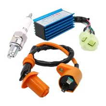 Racing Ignition Coil For Spark Plug CDI Box For Honda XR50 GY6 50cc 150cc 4 Stroke