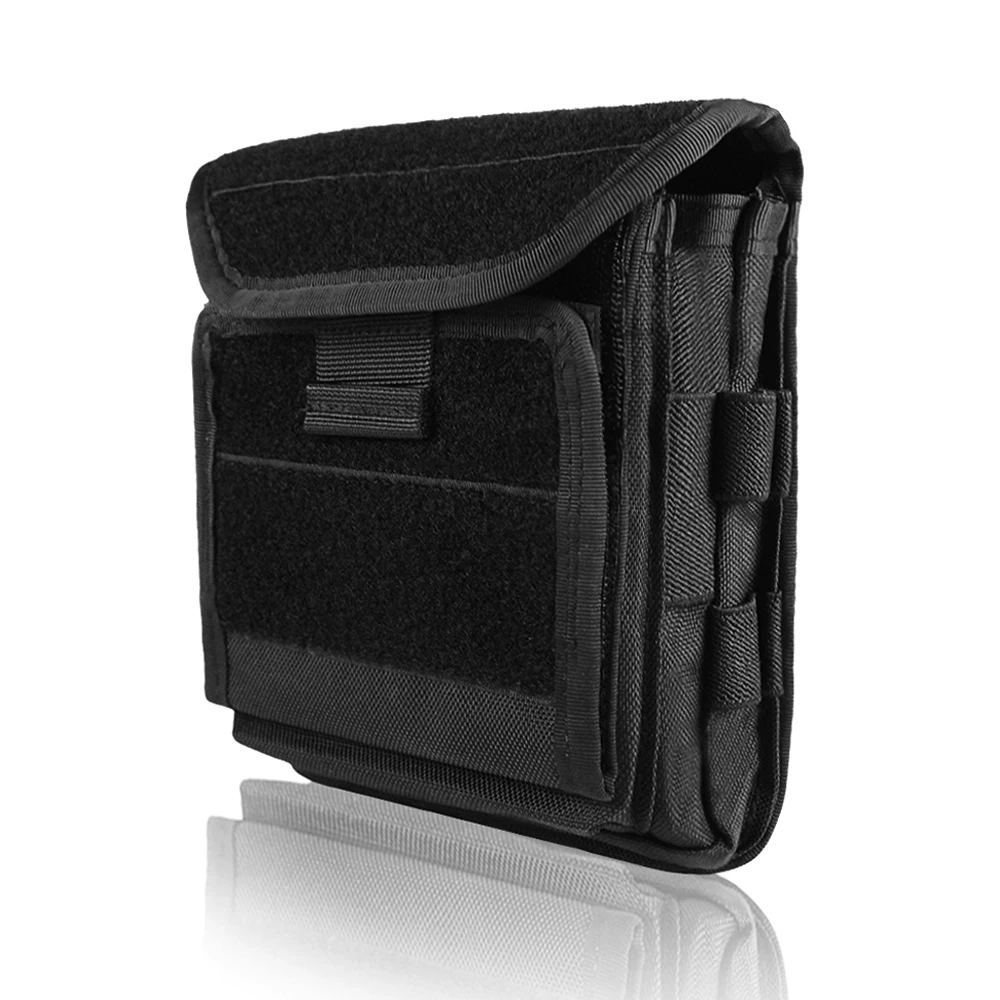 

Tactical Admin Magazine Ammo Storage Pouch Security Pack Carry Vest Accessory Kit Loops Waist Molle Bag for Mag Map Flaslights