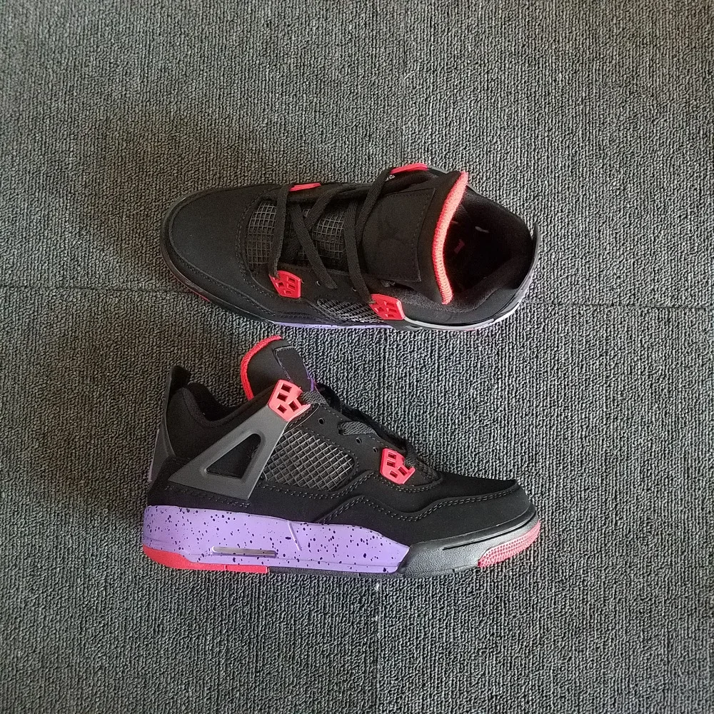 

Jordan Air Retro 4 Men and Women Basketball Breathable Men's Basketball Shoes Sports Sneakers Outdoor 36-46