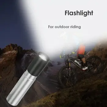 

Portable Rechargeable LED Flashlight Aluminum Alloy Torch Outdoor Lighting