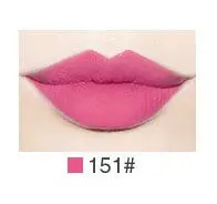 Menow бренд косметики длительный увлажняющий kissproof матовая Водонепроницаемый пикантные блеск для губ Lip Make Up питательный LG01 - Цвет: 151