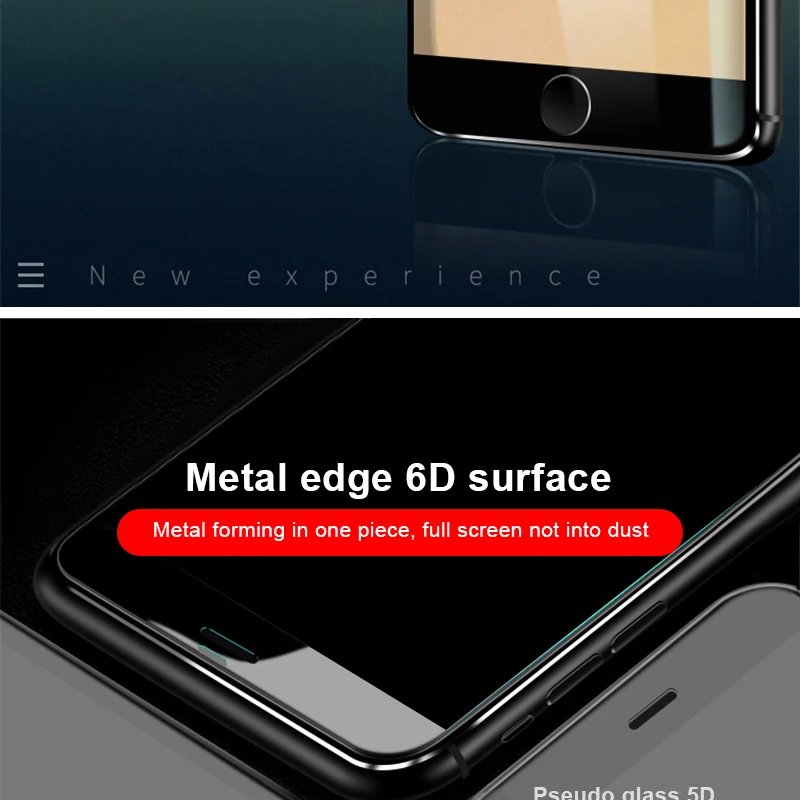 Защитная пленка AOXIN 6D на весь экран для iPhone 11 Pro X XS Max XR 5 5S 5C SE 6 6s 7 8 Plus, закаленное стекло для iPhone 6 X s