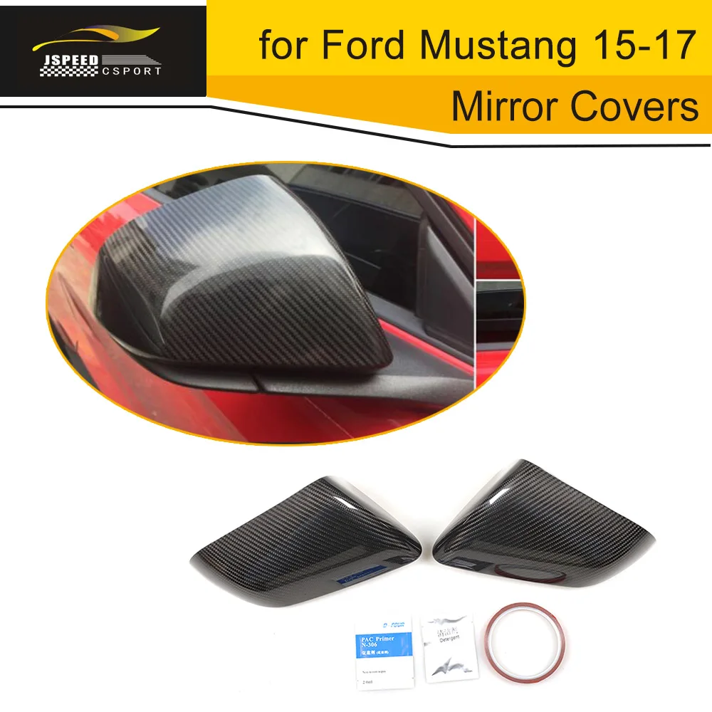 Колпачки на боковые зеркала заднего вида для Ford Mustang 2015 2016 2017|Зеркала и крышки| |
