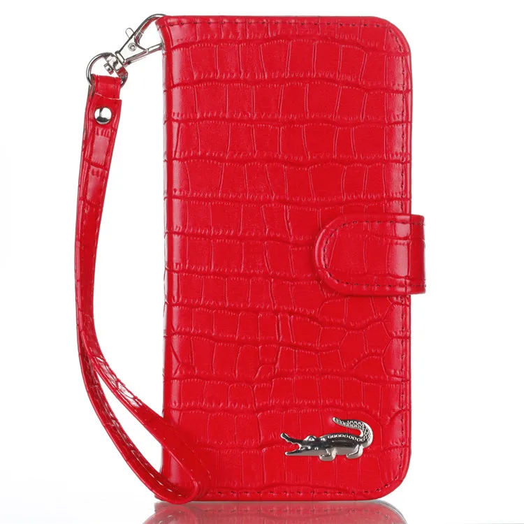 iphone 8 crocodile pattern flip case (4)