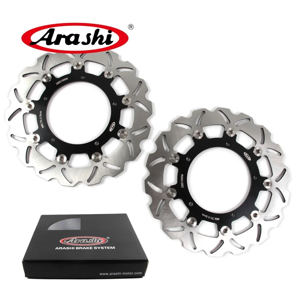 Buy Arashi 2PCS FZ6 S2 2007 2008 CNC Front Brake Disc