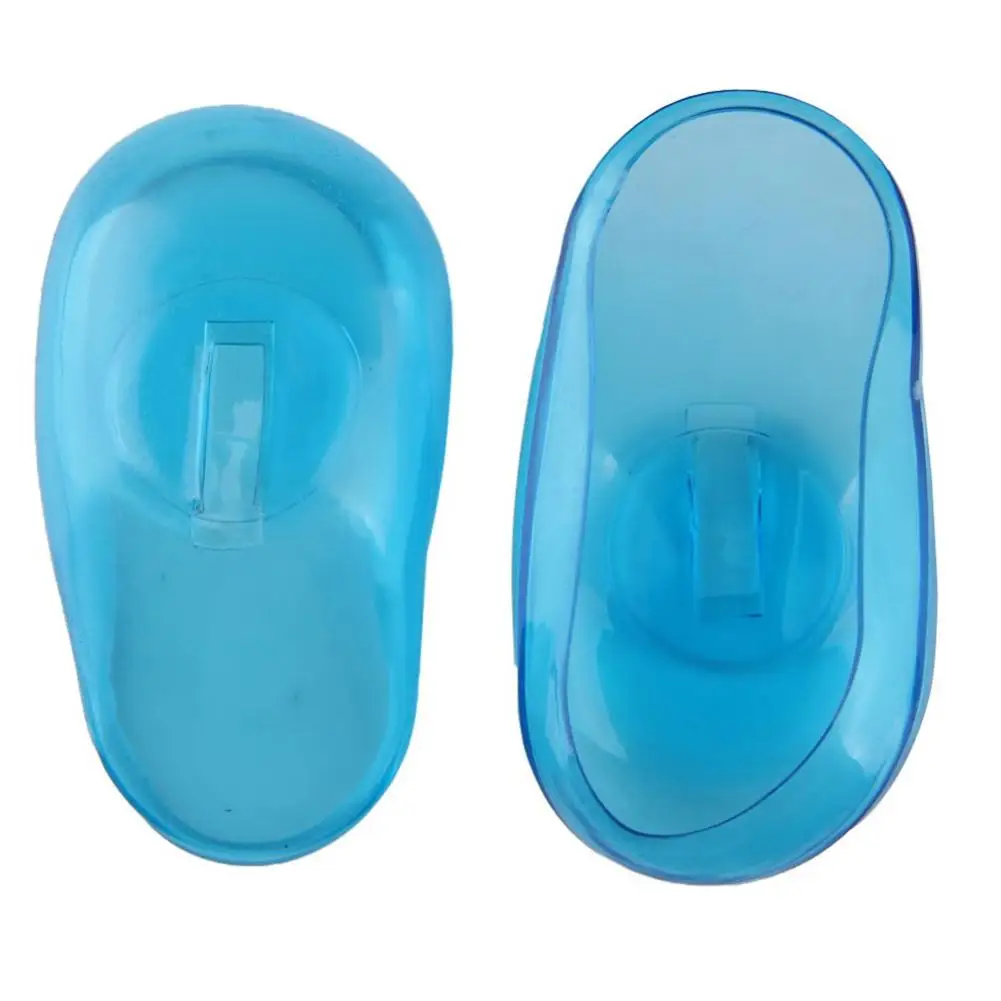 BellyLady 1 пара прозрачное силиконовое покрытие для уха краска для волос салонная защита
