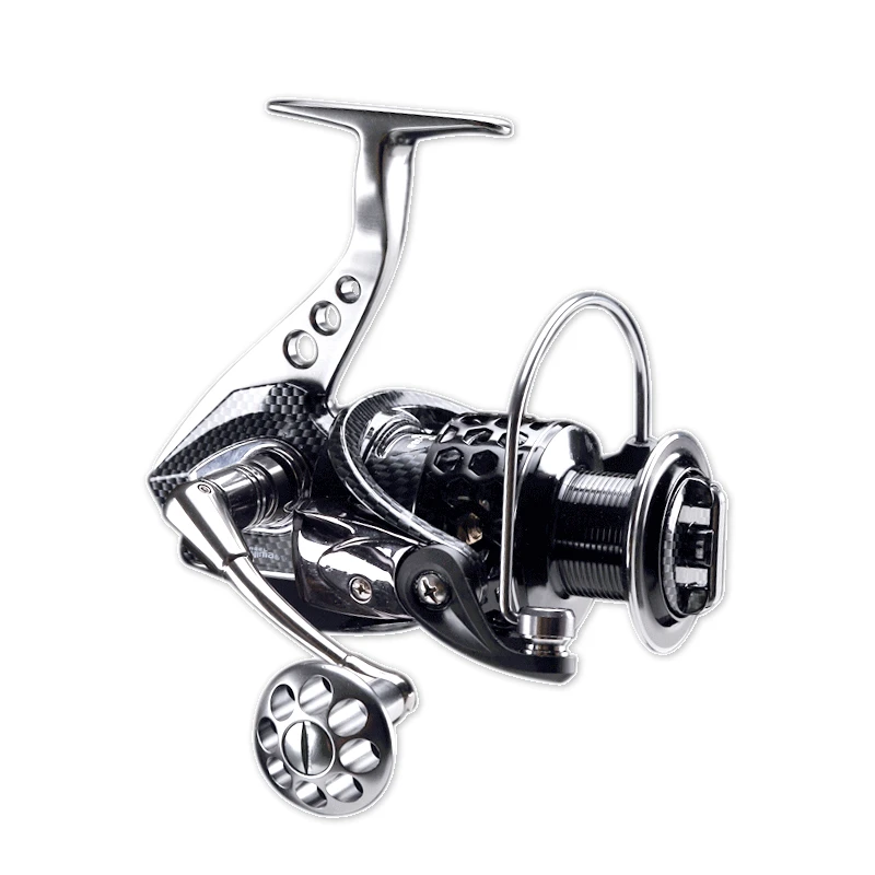

1000-7000 Series Fishing Wheel High Quality Pre-loading Spinning Wheel 18 Bearings 5.5:1/4.9:1 High Gear Ration Trolling Tackle